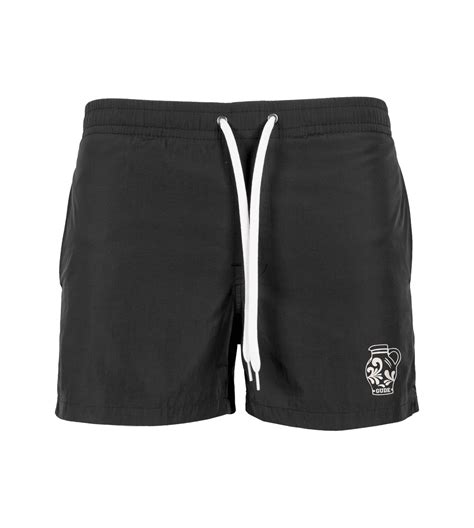 Schwarz Badehose aus Re